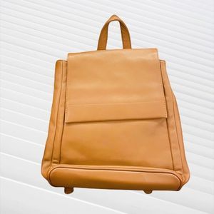 Tignanello vintage small brown leather backpack